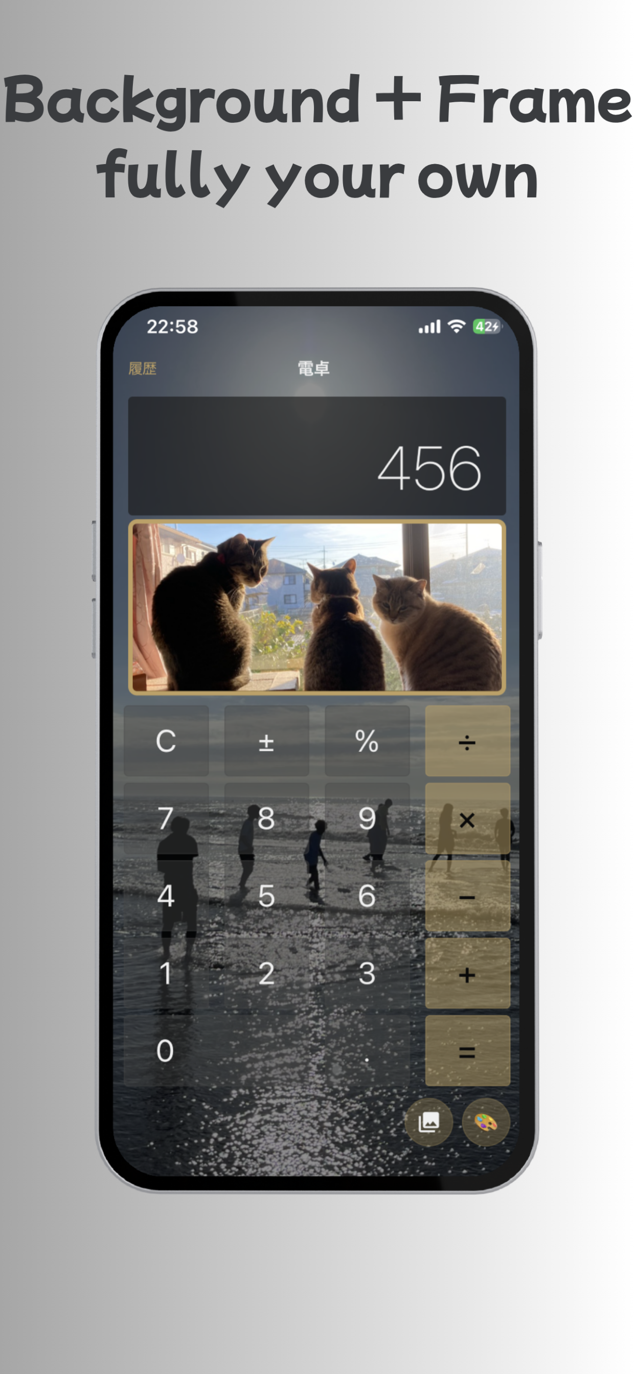 Oshikatsu Frame example